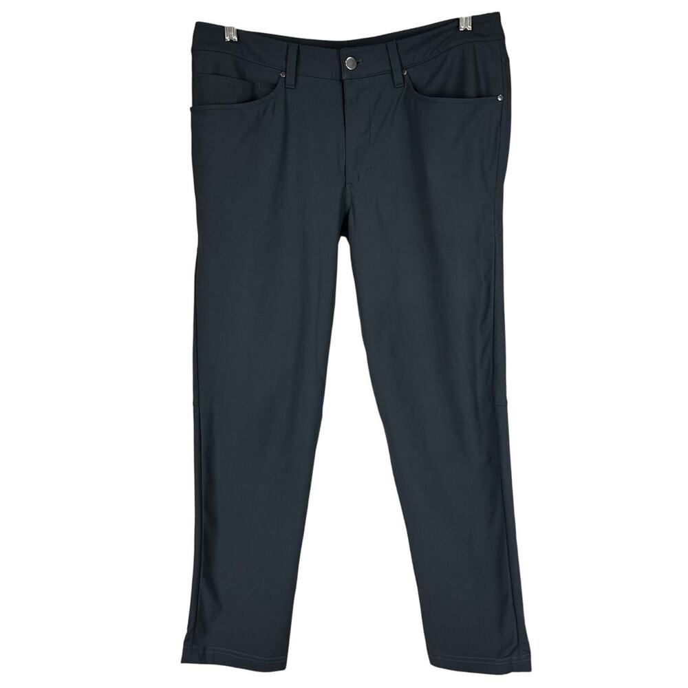 Lululemon ABC Pant Slim Warpstreme Men's Size 33 x 29 Black Excellent Condition